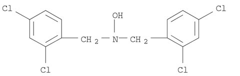 2,4-Dichloro-N-[(2,4-dichlorophenyl)methyl]-N-hydroxybenzenemethanamine
